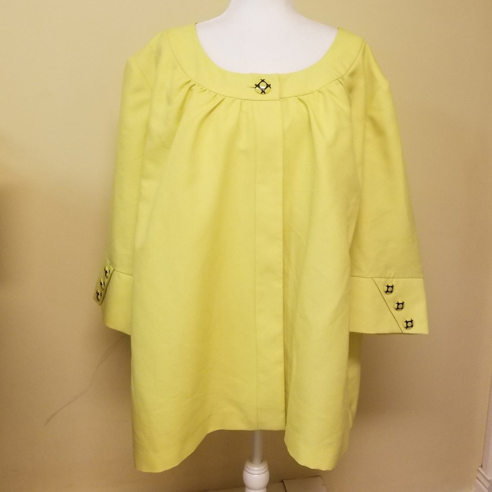 Allison woods yellow blazer/jacket